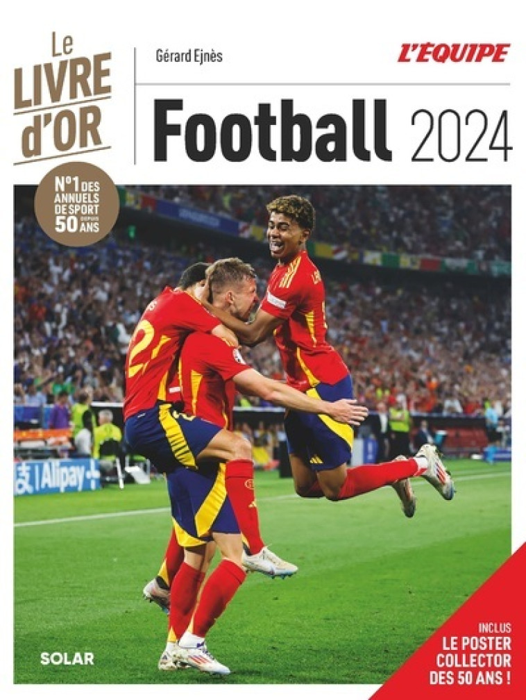 Livre d'Or du football 2024 - Ejnes Gérard - SOLAR