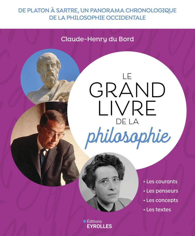 LE GRAND LIVRE DE LA PHILOSOPHIE - DU BORD CLAUDE-HENRY - EYROLLES