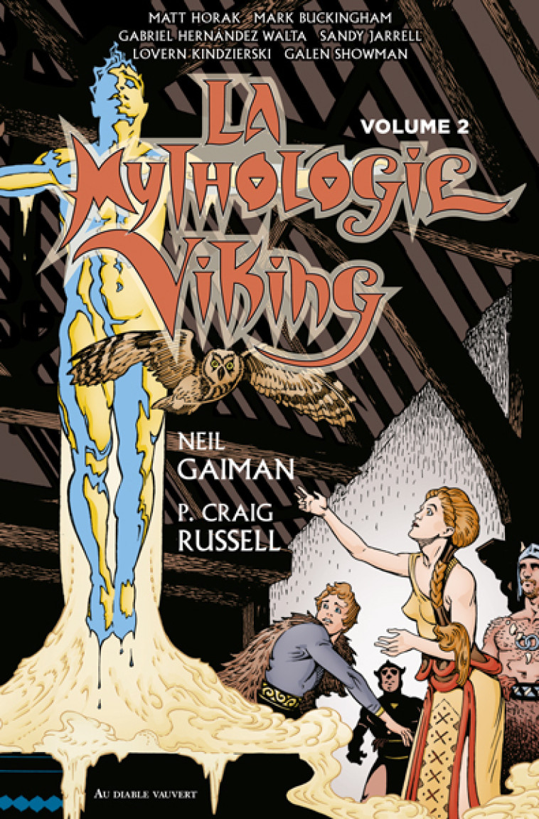 LA MYTHOLOGIE VIKING VOL02 - GAIMAN/RUSSELL - DIABLE VAUVERT