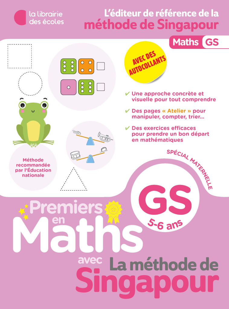 Premiers en maths - Méthode de Singapour GS - COLLECTIF - LIB DES ECOLES