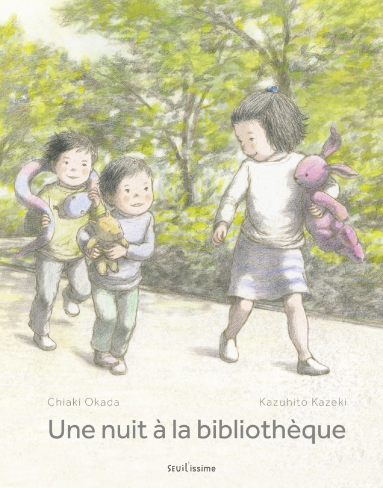 UNE NUIT A LA BIBLIOTHEQUE - ARAI/OKADA - SEUIL JEUNESSE