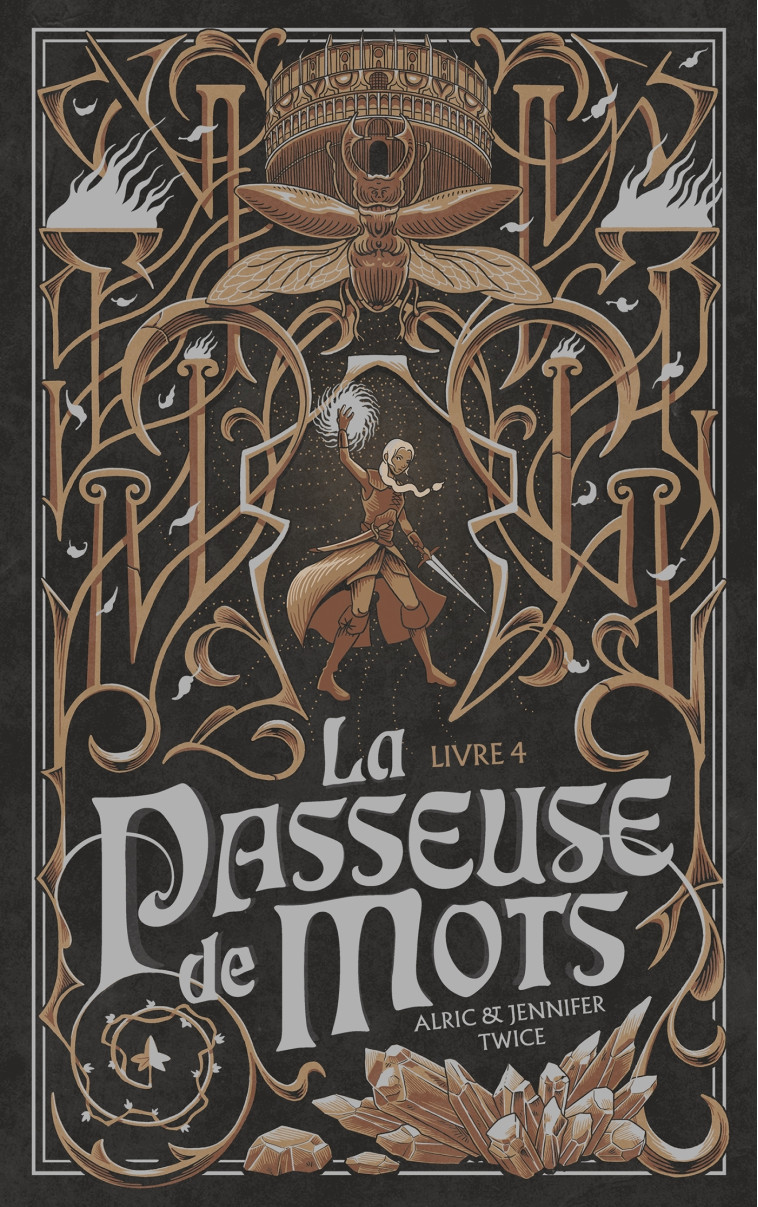 La Passeuse de Mots - Tome 4 -  Les Larmes du Saule - Twice Alric & Jennifer - HACHETTE ROMANS