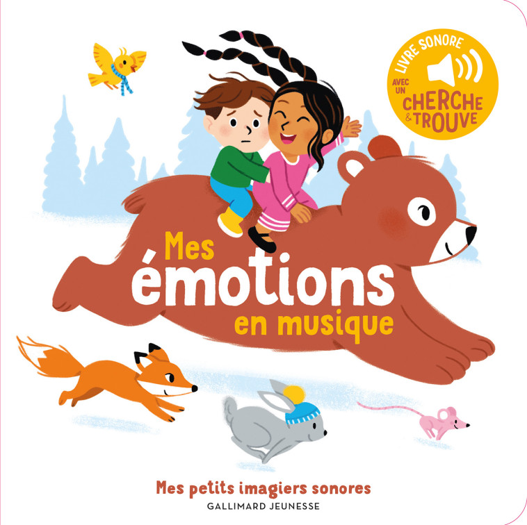 Mes émotions en musique - Fouquier Elsa - GALLIMARD JEUNE