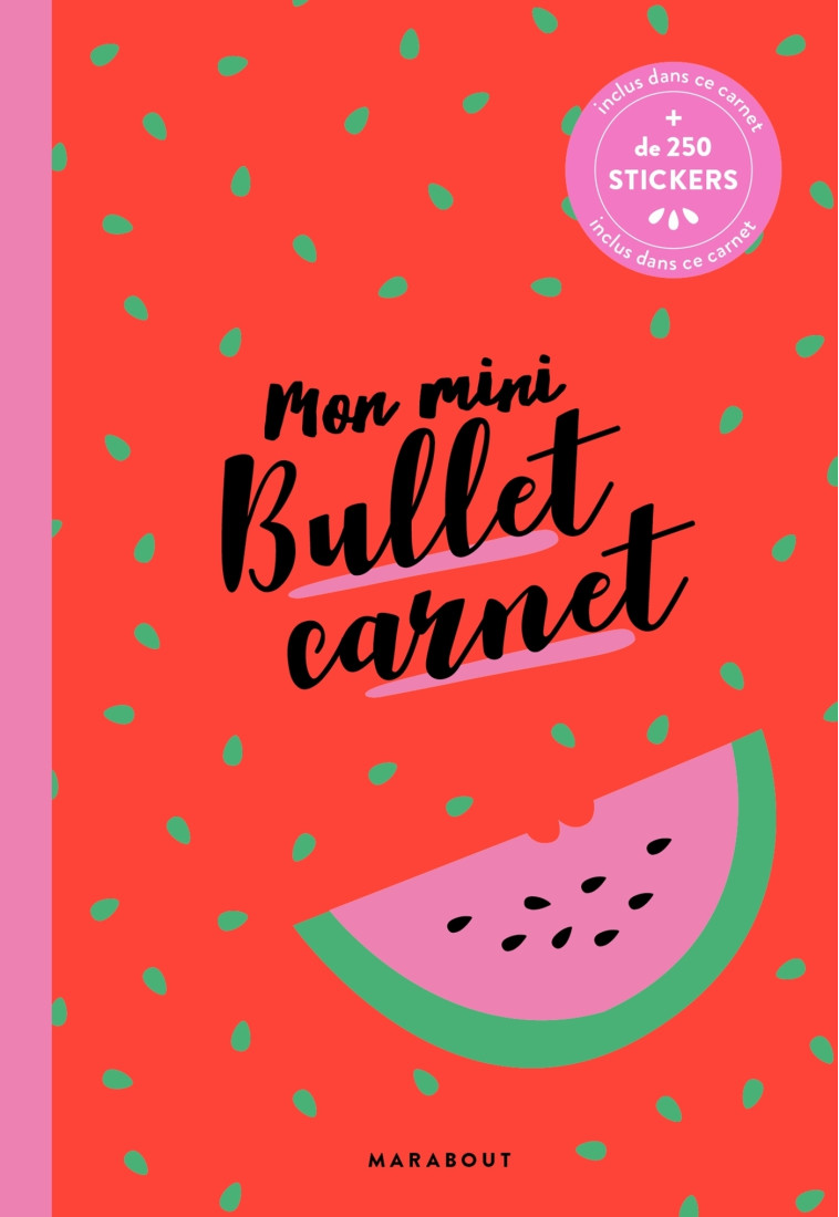 Mon mini Bullet Carnet - inclus 200 stickers -   - MARABOUT