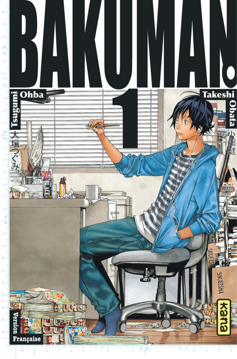 Bakuman - Tome 1 - Takeshi Obata Takeshi Obata, Tsugumi Ohba Tsugumi Ohba, Takeshi Obata , Tsugumi Ohba  - KANA