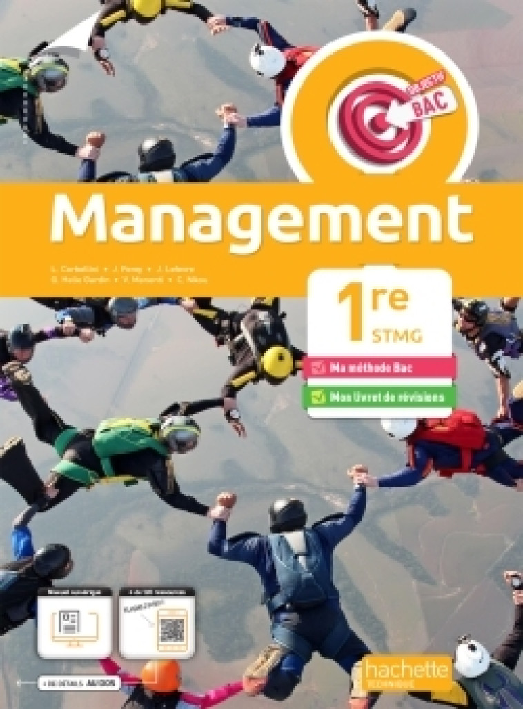 Objectif Bac Management 1re STMG (détachable) - Ed. 2022 - Corbellini Laurent, Ferey Jean, Lefebvre Joan, Helie Gardin Glwadys, Nkou Caroline, Manenti Véronique - HACHETTE EDUC