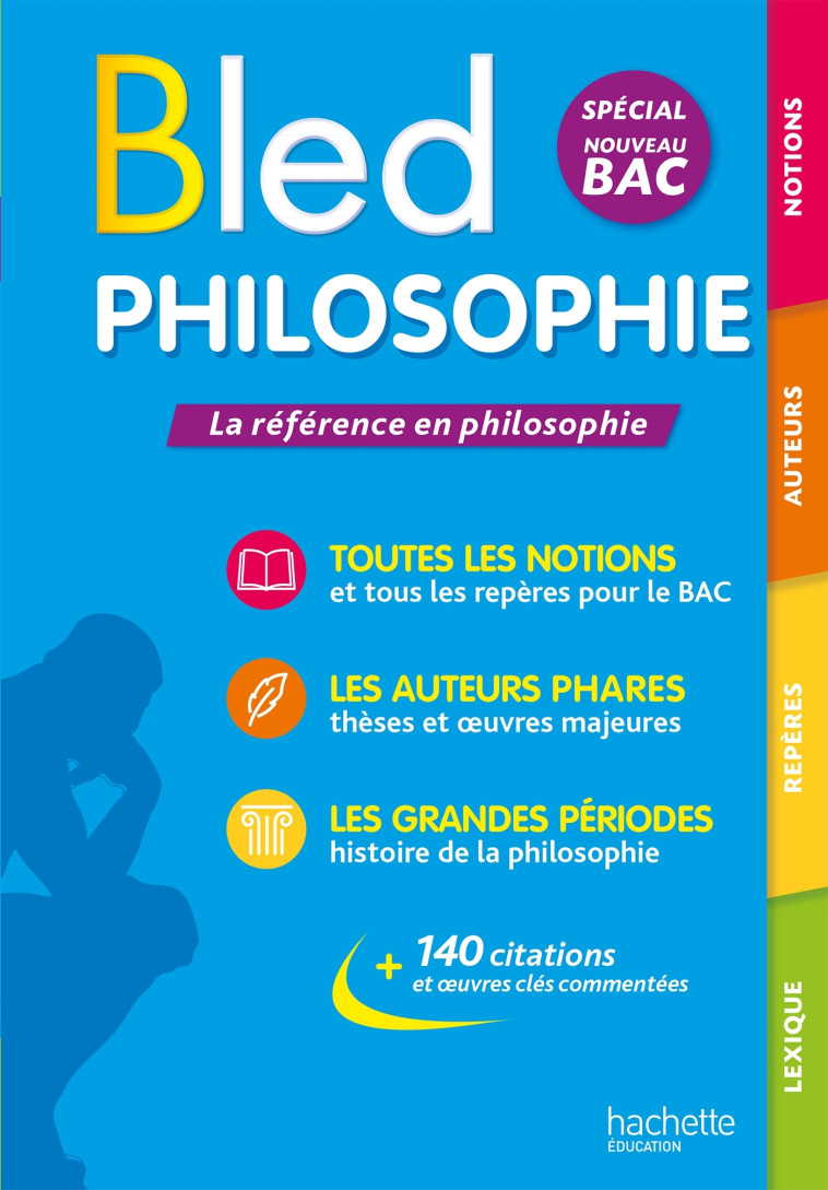 Bled Philosophie - Marquer Eric, Klein Lisa, Durand Yohann - HACHETTE EDUC