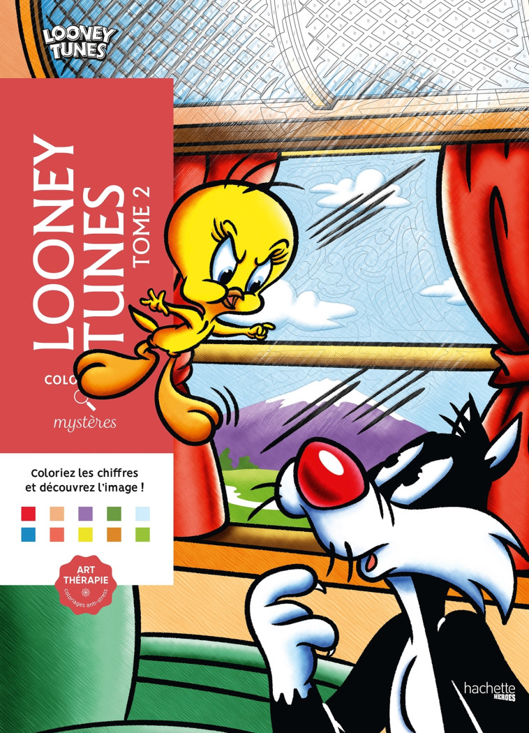 Coloriages mystères - Looney Tunes T2 - Karam Alexandre - HACHETTE HEROES