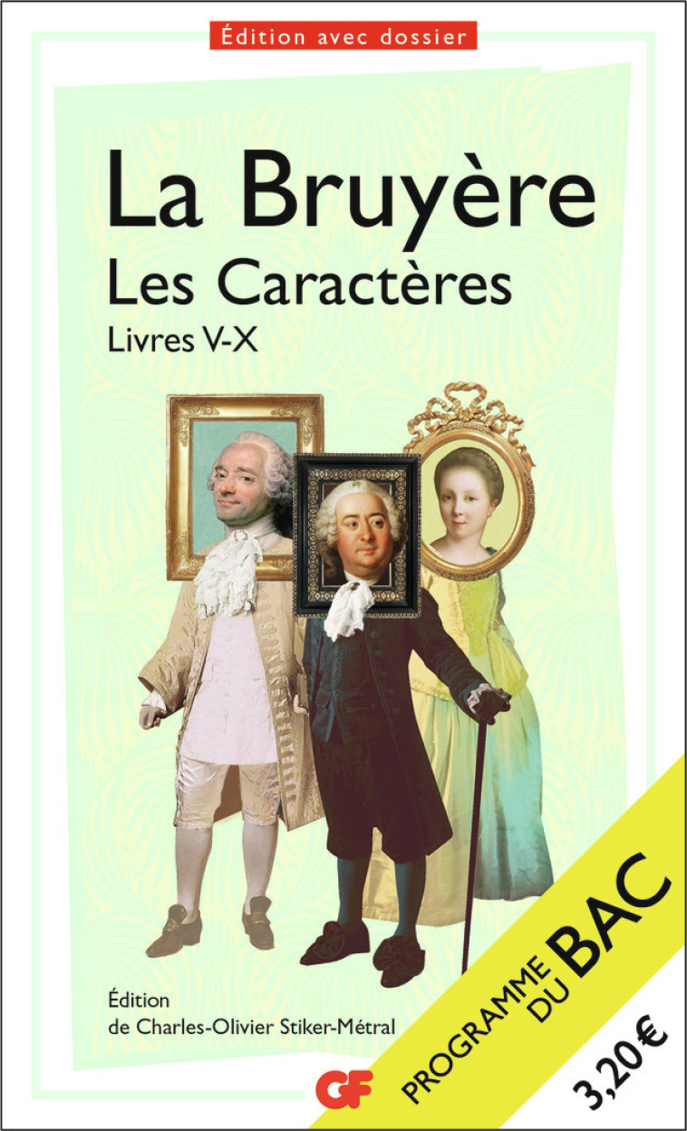 Les Caractères, Livres V-X - Bac 2025 - La Bruyere  - FLAMMARION