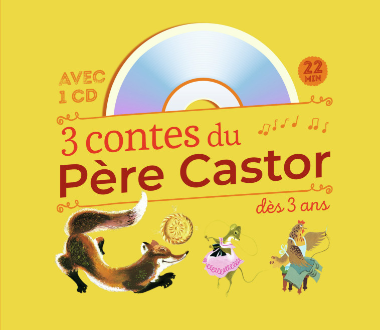 3 contes du Père Castor dès 3 ans - Collectif  - PERE CASTOR