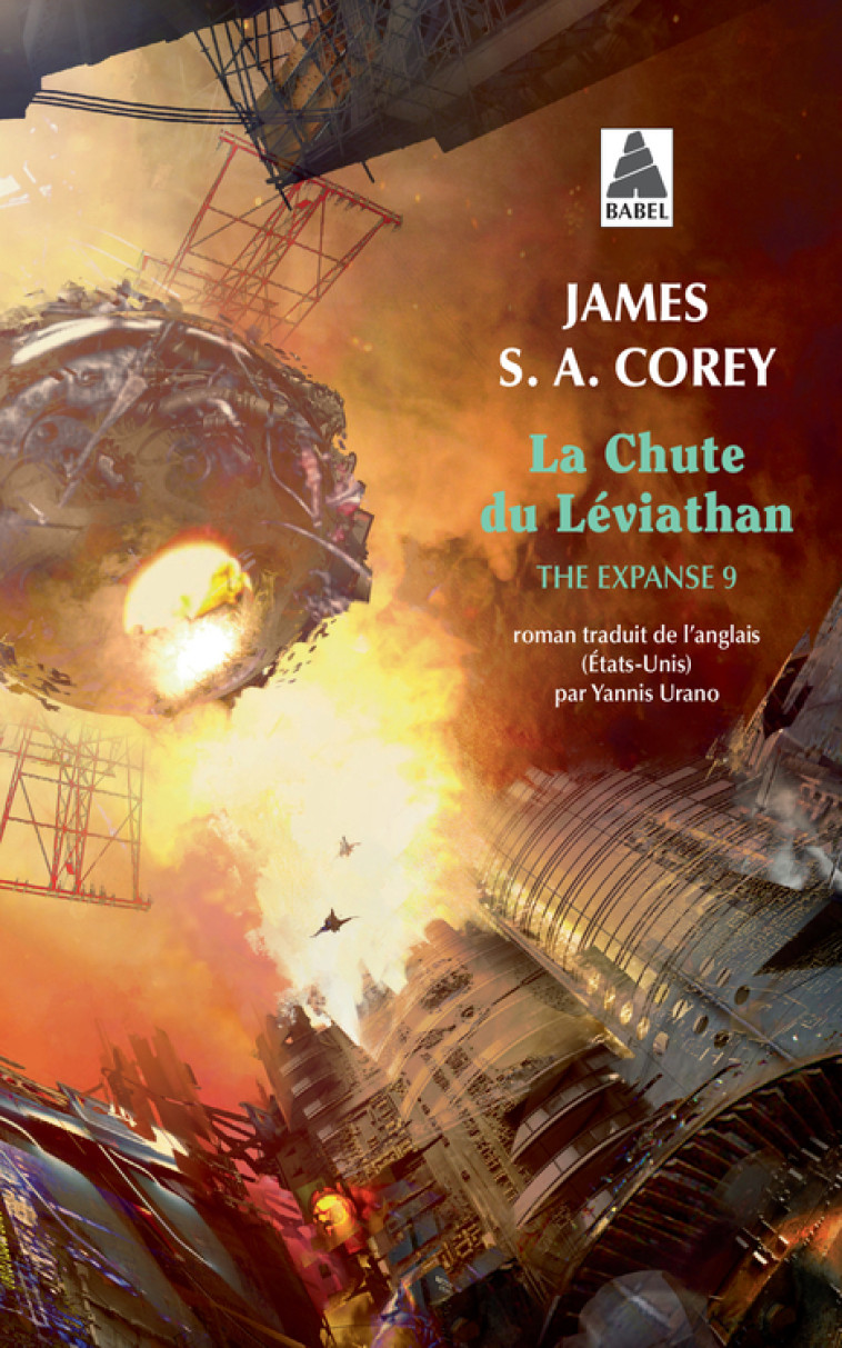 La Chute du Léviathan - Corey James s. a., Urano Yannis - ACTES SUD