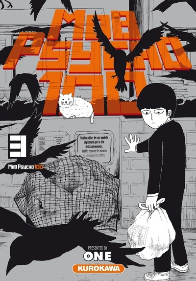 Mob Psycho 100 - tome 3 - One One, Malet Frédéric, ONE  - KUROKAWA