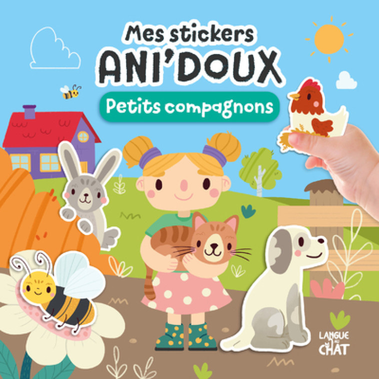 Mes stickers Ani'doux - Petits compagnons - Pillow Mad, Collectif Collectif, Collectif  - LANGUE AU CHAT