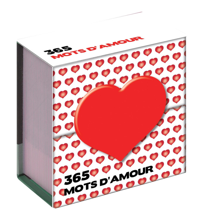 Mini calendrier - 365 mots d'Amour -   - PLAY BAC