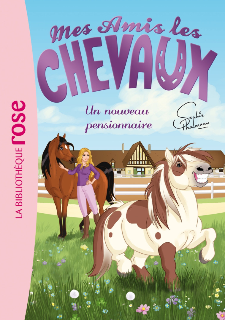 Mes amis les chevaux 01 - Un nouveau pensionnaire - Hachette Livre, Natacha Godeau, Sophie Thalmann - HACHETTE JEUN.