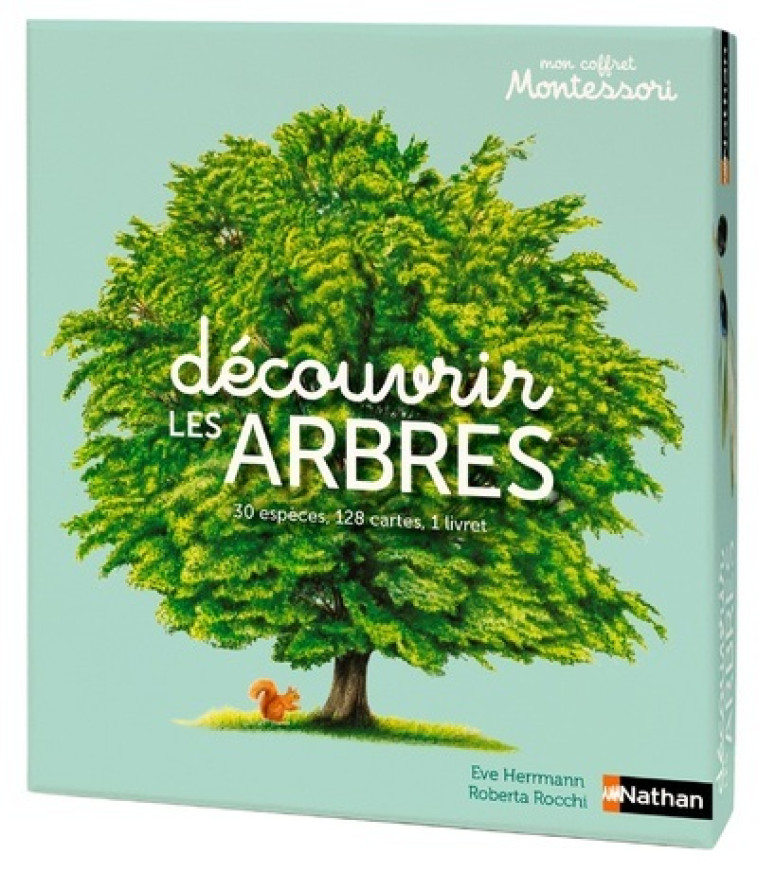 Mon coffret Montessori : Découvrir les arbres - Ève Herrmann, Roberta Rocchi - NATHAN