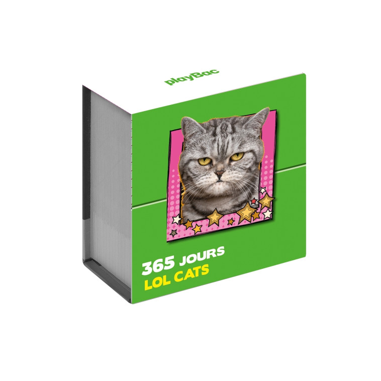 Mini calendrier 365 jours LOL Cats -   - PLAY BAC