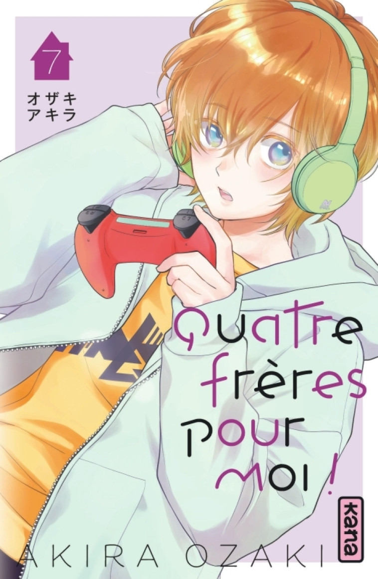 Quatre frères pour moi !  - Tome 7 - Akira Ozaki Akira Ozaki,  Akira Ozaki - KANA