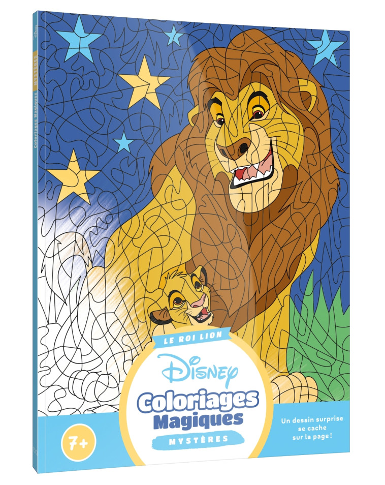 LE ROI LION - Coloriages Magiques - Mystères (7+) - Disney - COLLECTIF - DISNEY HACHETTE