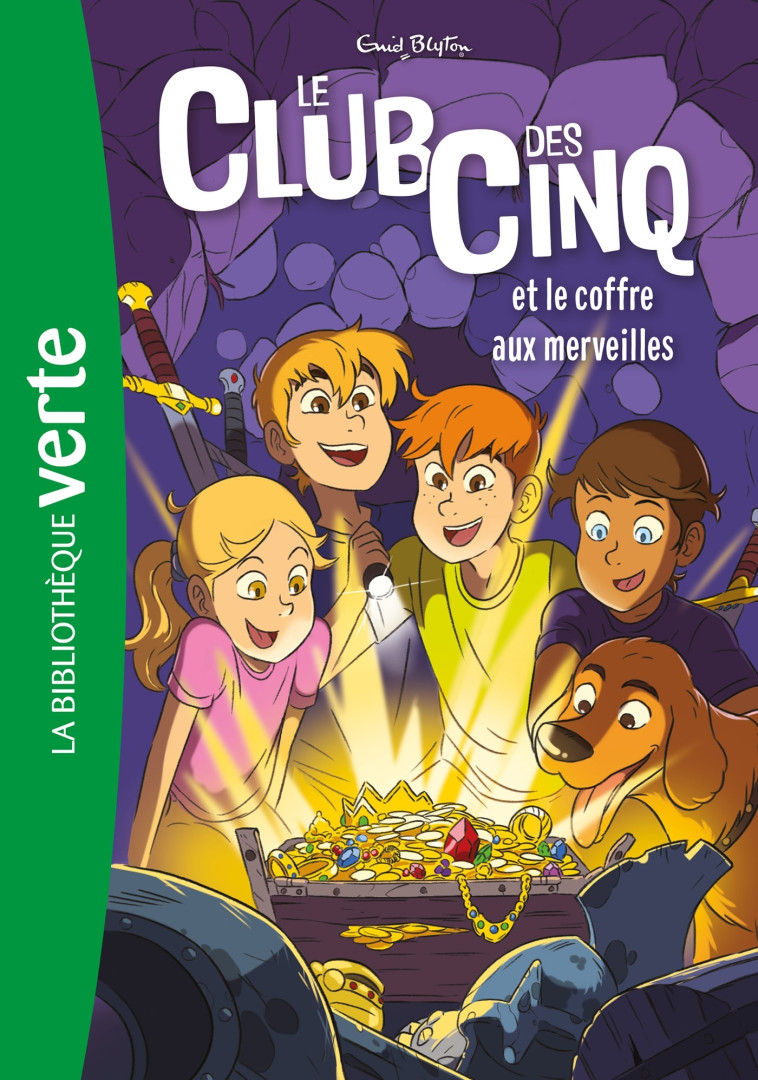 Le Club des Cinq NED 18 - Le Club des Cinq et le coffre aux merveilles - Enid Blyton - HACHETTE JEUN.