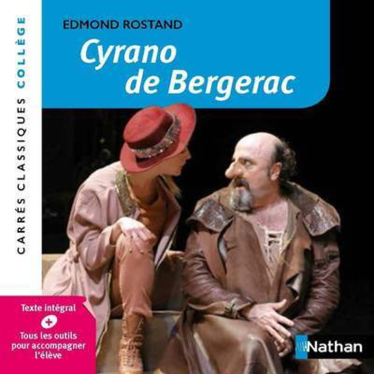 Cyrano de Bergerac - Edmond Rostand, Jean-Pierre Aubrit, Cécile de Cazanove - NATHAN