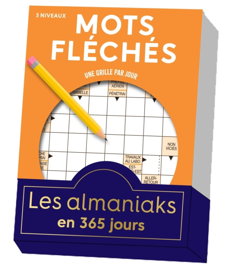 Almaniak Mots fléchés en 365 jours - COLLECTIF - 365 PARIS