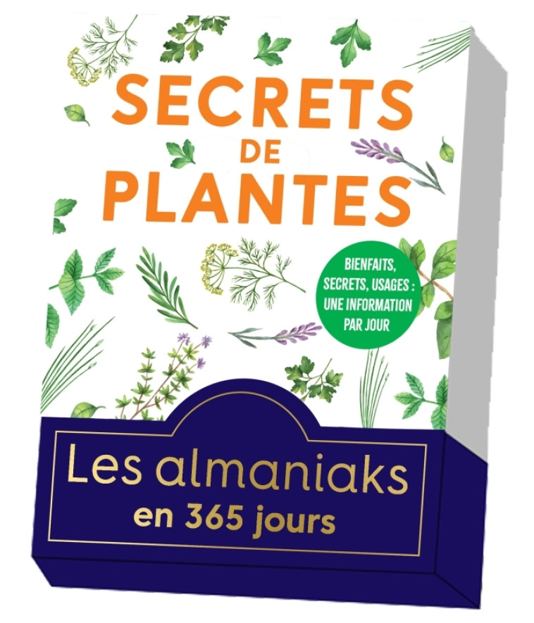 Almaniak Secrets de plantes en 365 jours - COLLECTIF - 365 PARIS