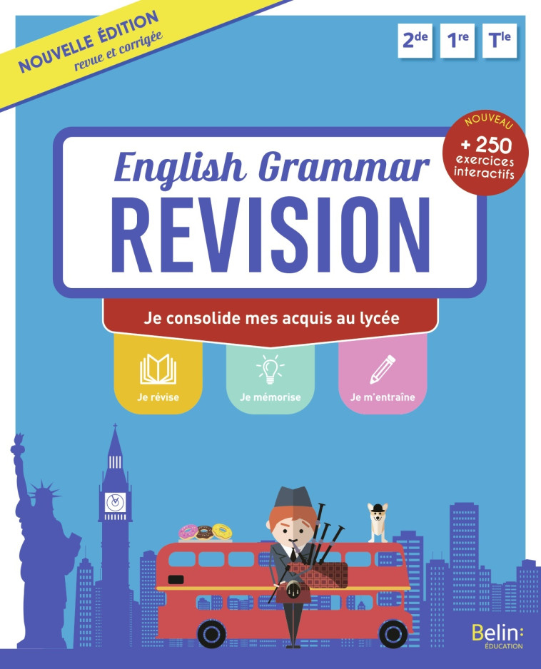 English Grammar Revision (N.E. 2024) - Rebecca Dahm,  Collectif - BELIN EDUCATION