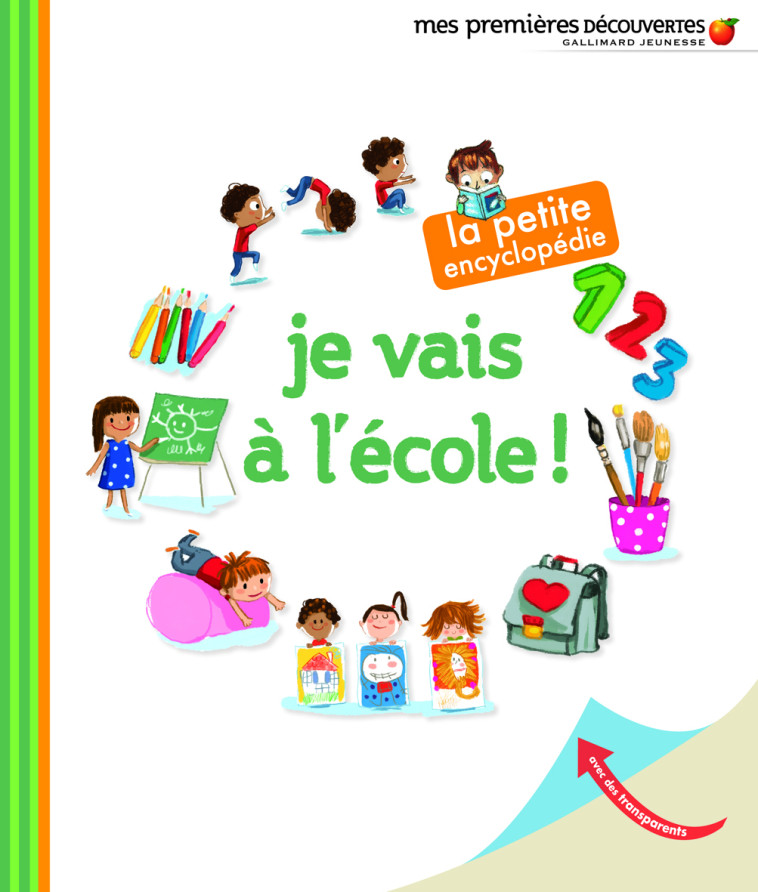 Je vais à l'école ! - Delphine Gravier-Badreddine, Charlotte Roederer - GALLIMARD JEUNE