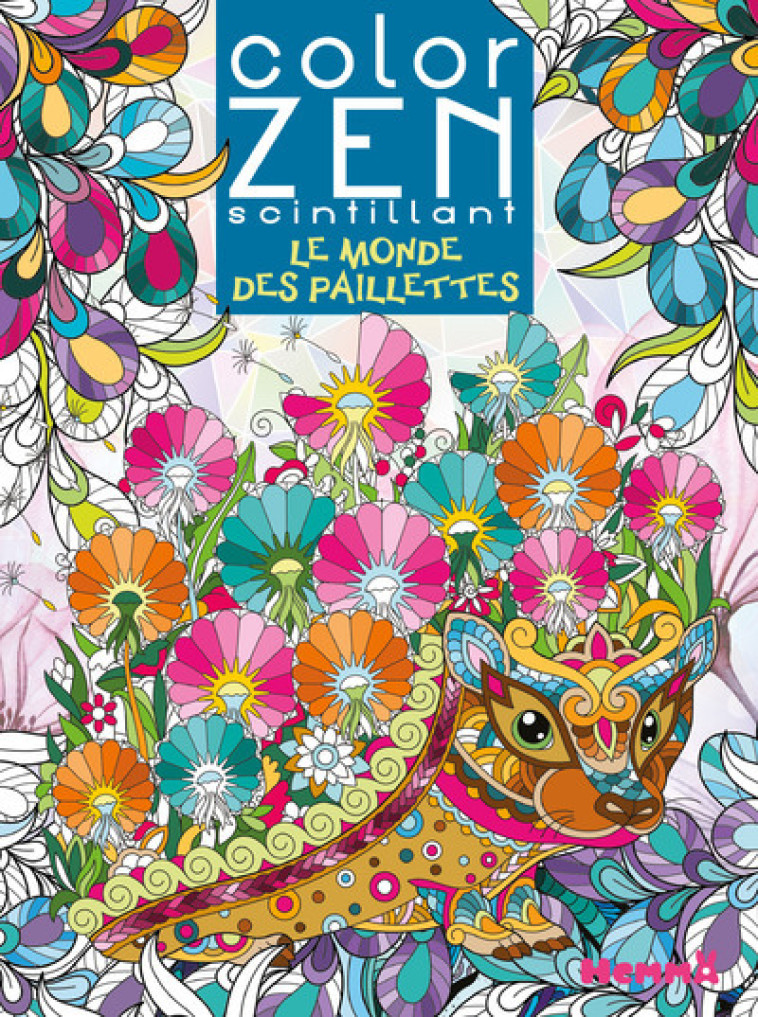 Le monde des paillettes - Color Zen scintillant - Collectif Collectif,  Collectif - HEMMA