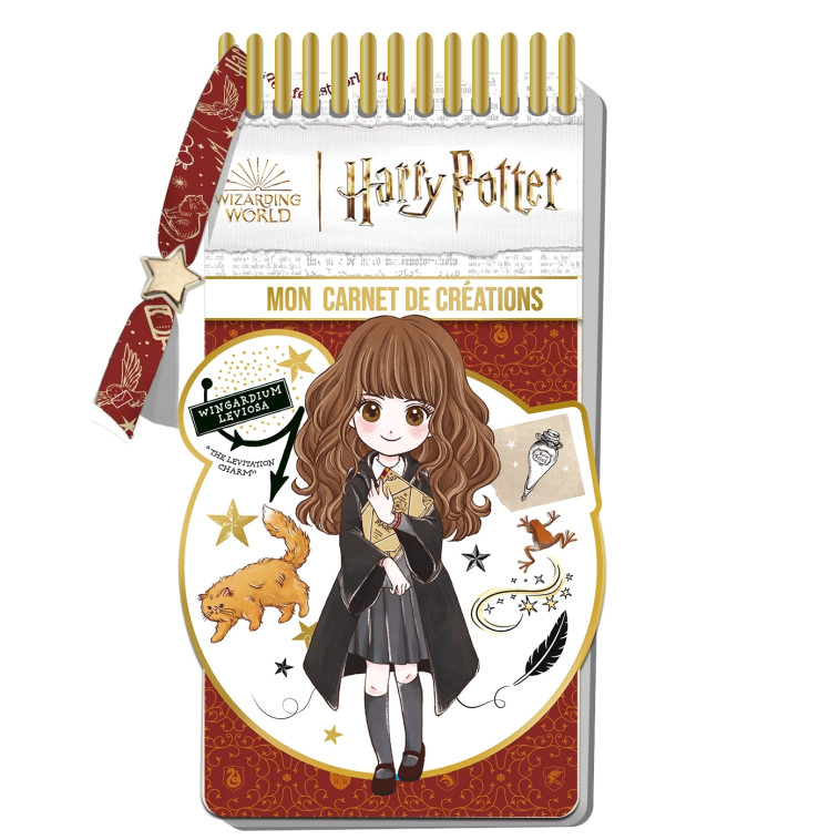 Harry Potter - Mon carnet de créations Hermione - Playbac Éditions Playbac Éditions,  PLAYBAC EDITIONS - PLAY BAC