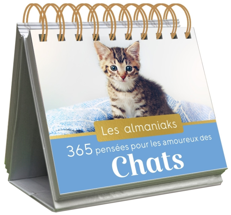 Almaniak 365 pensées pour les amoureux des chats - COLLECTIF - 365 PARIS