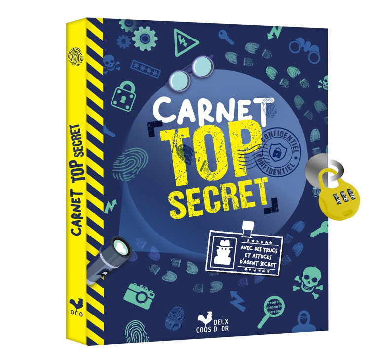 Carnet top secret - Sophie Koechlin, Estelle Tchatcha - DEUX COQS D OR