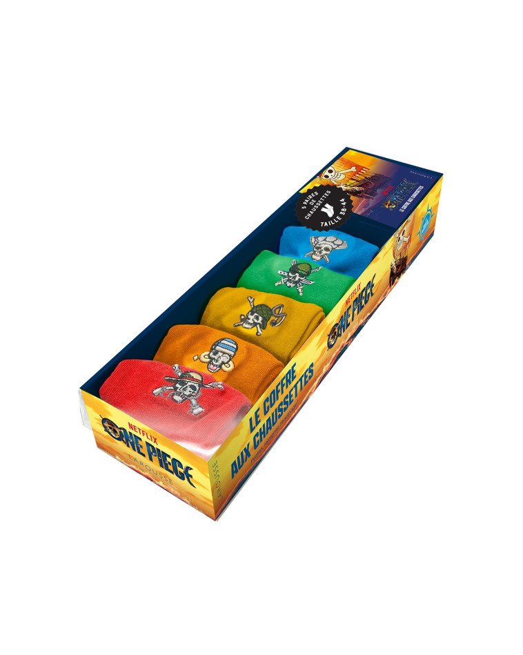 One Piece - Le coffre aux chaussettes - COLLECTIF - LAROUSSE