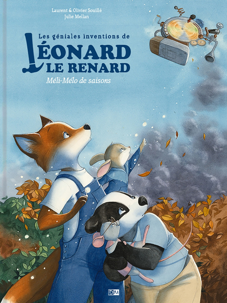 Les Géniales Inventions de Léonard le renard - Laurent Souillé, OIivier Souillé, Julie Mellan - DANIEL MAGHEN