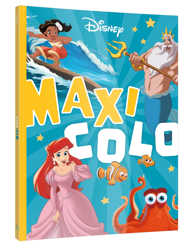 DISNEY - Maxi Colo - Spécial Océan - COLLECTIF - DISNEY HACHETTE