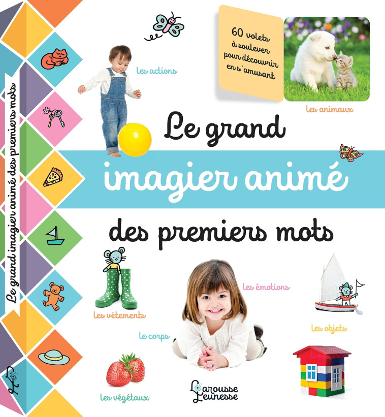 LE GRAND IMAGIER ANIME DES PREMIERS MOTS - COGUMELO CLUB - LAROUSSE