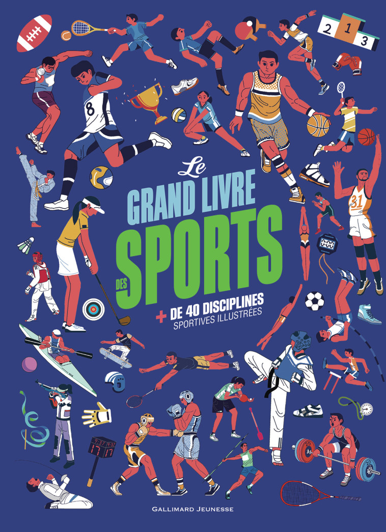 Le grand livre des sports -  LINA/SHENGLAN, Fang Shenglan, Liang Lina, Bérengère Viennot - GALLIMARD JEUNE