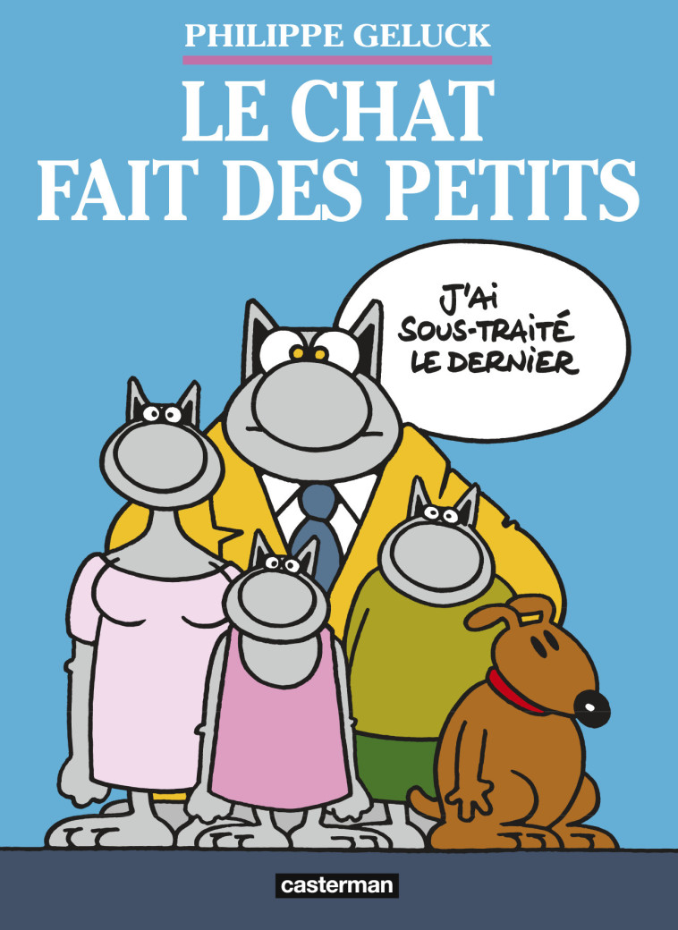 Le Chat fait des petits - Philippe Geluck - CASTERMAN