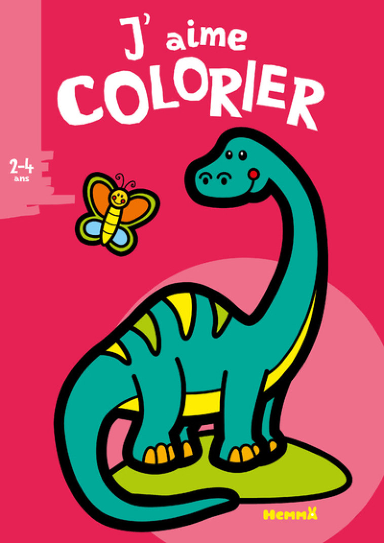 J'aime colorier (2-4 ans) (Diplodocus) - Valérie Pernot - HEMMA