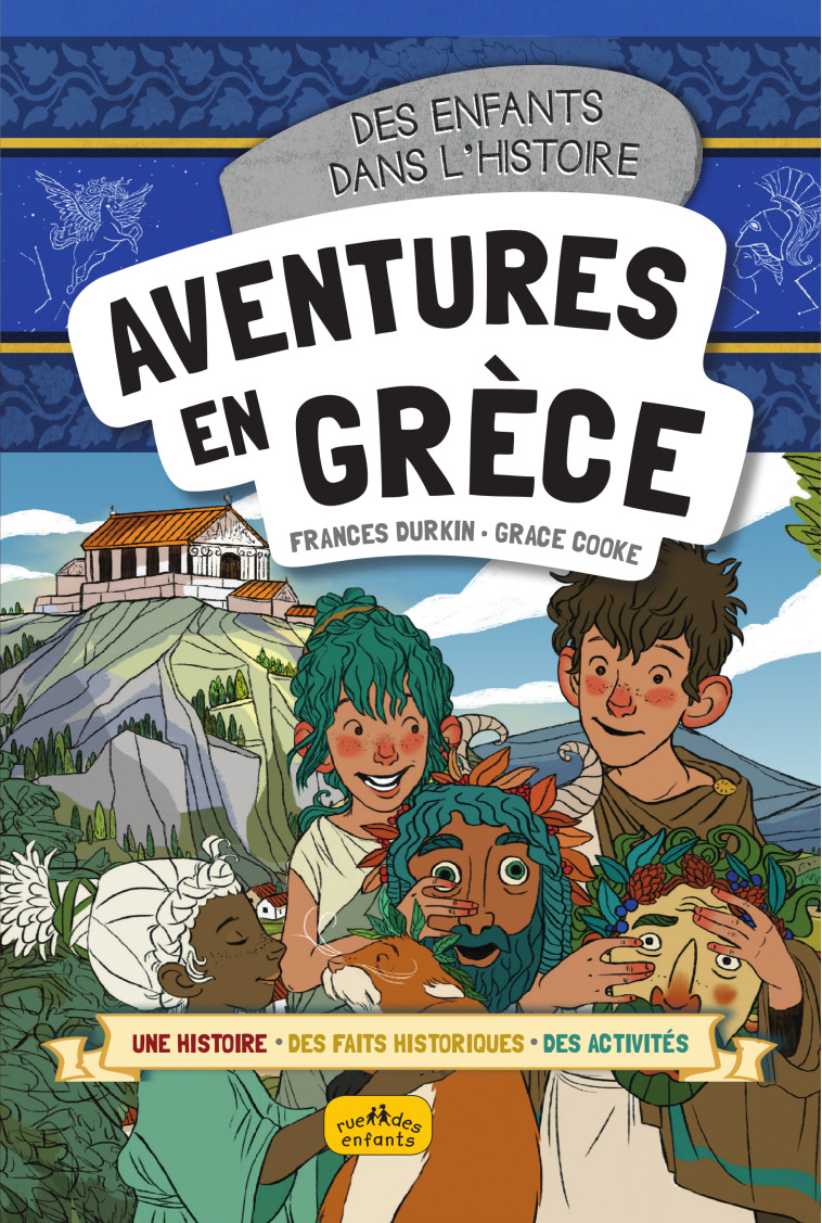 Aventures en Grèce - COOKE/DURKIN - CTP RUE ENFANTS