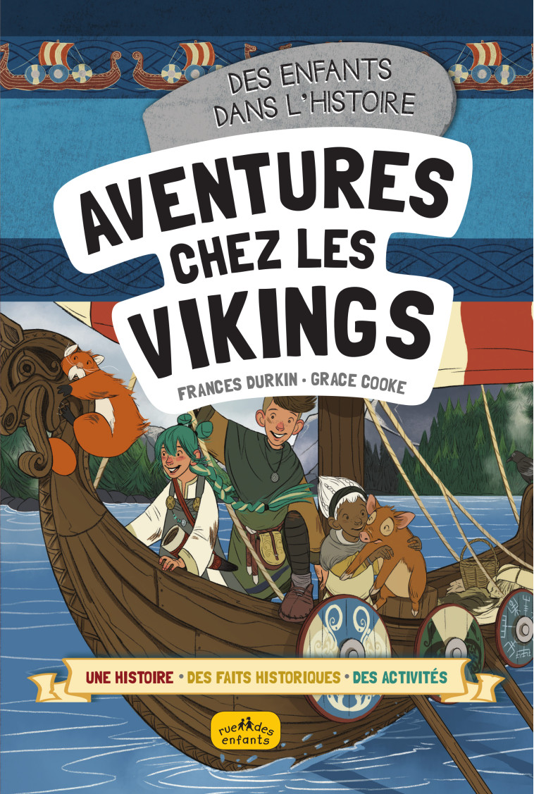 Aventures chez les Vikings - COOKE/DURKIN - CTP RUE ENFANTS