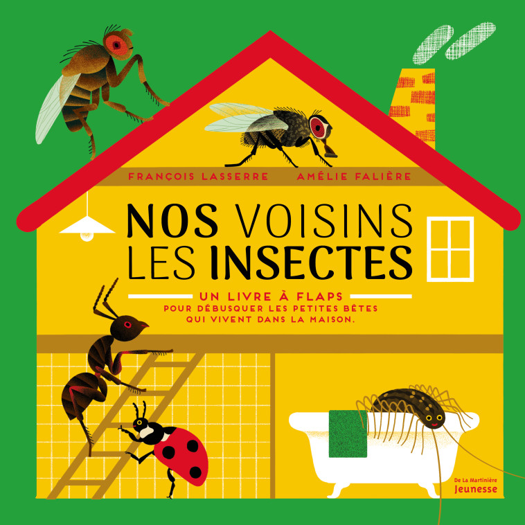 Nos voisins les insectes - François Lasserre, Amélie Falière - MARTINIERE J