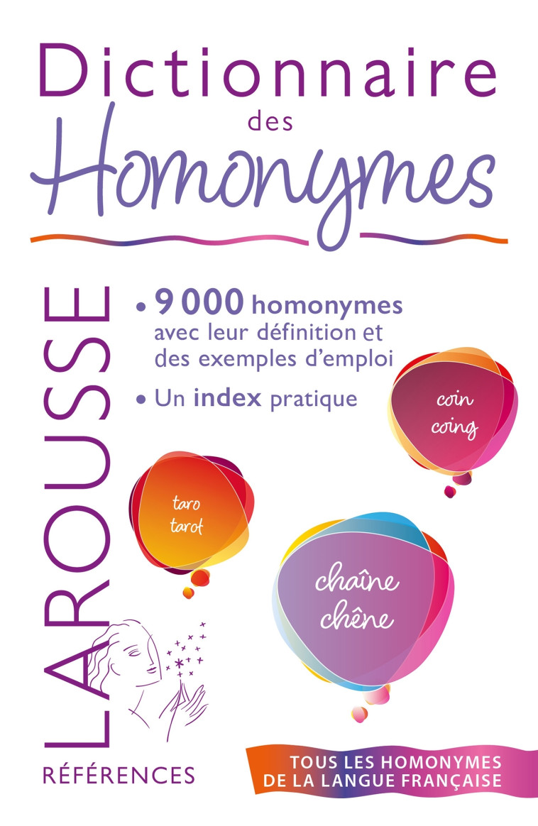 Dictionnaire des homonymes -  Collectif - LAROUSSE