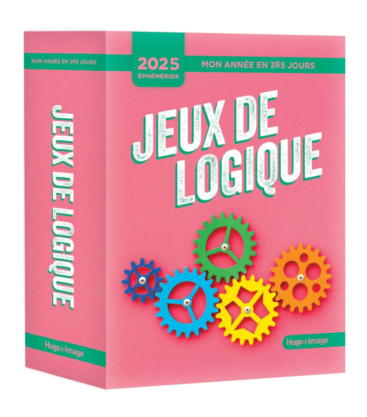 Mon année en 365 jours - 2025 - Jeux de logique - COLLECTIF - HUGO IMAGE