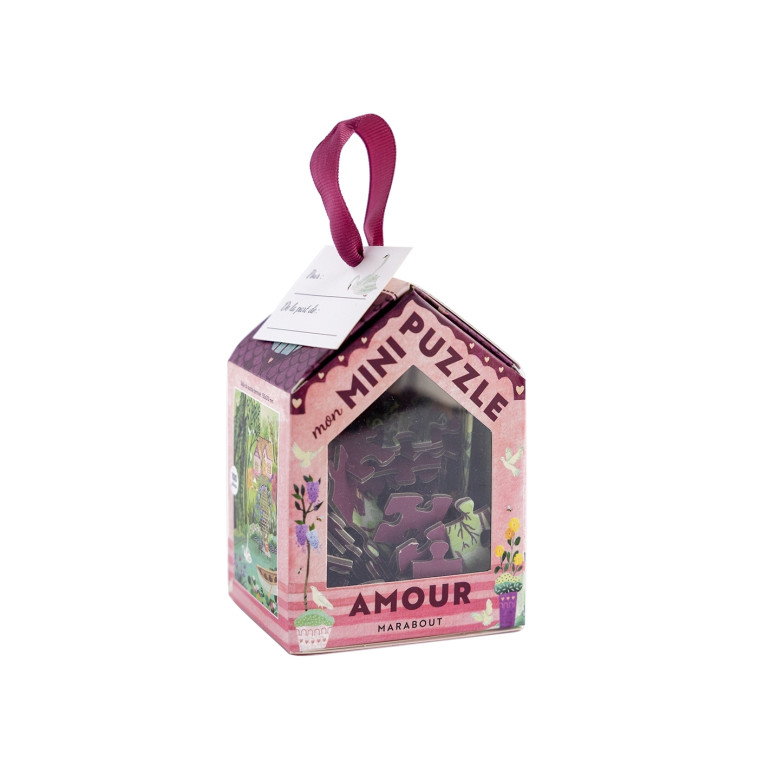 Mon mini-puzzle Amour - COLLECTIF - MARABOUT