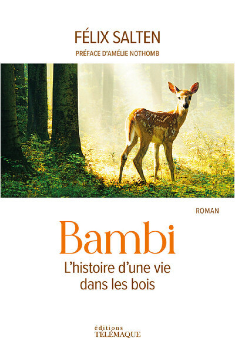 Bambi, le roman originel par Félix Salten - SALTEN FELIX - TELEMAQUE EDIT