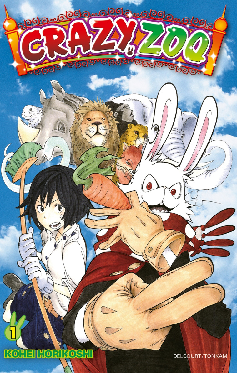 Crazy Zoo T01 - HORIKOSHI KOHEI - DELCOURT