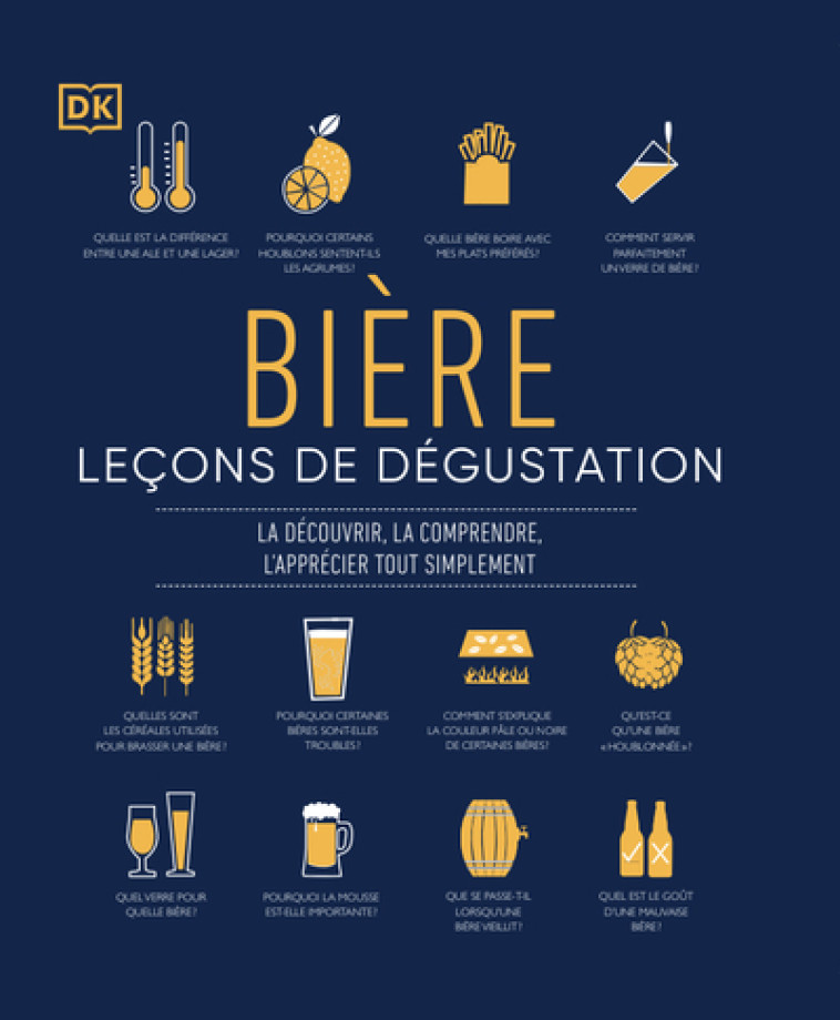 Bières, leçons de dégustation - COLLECTIF - DORLING KINDERS