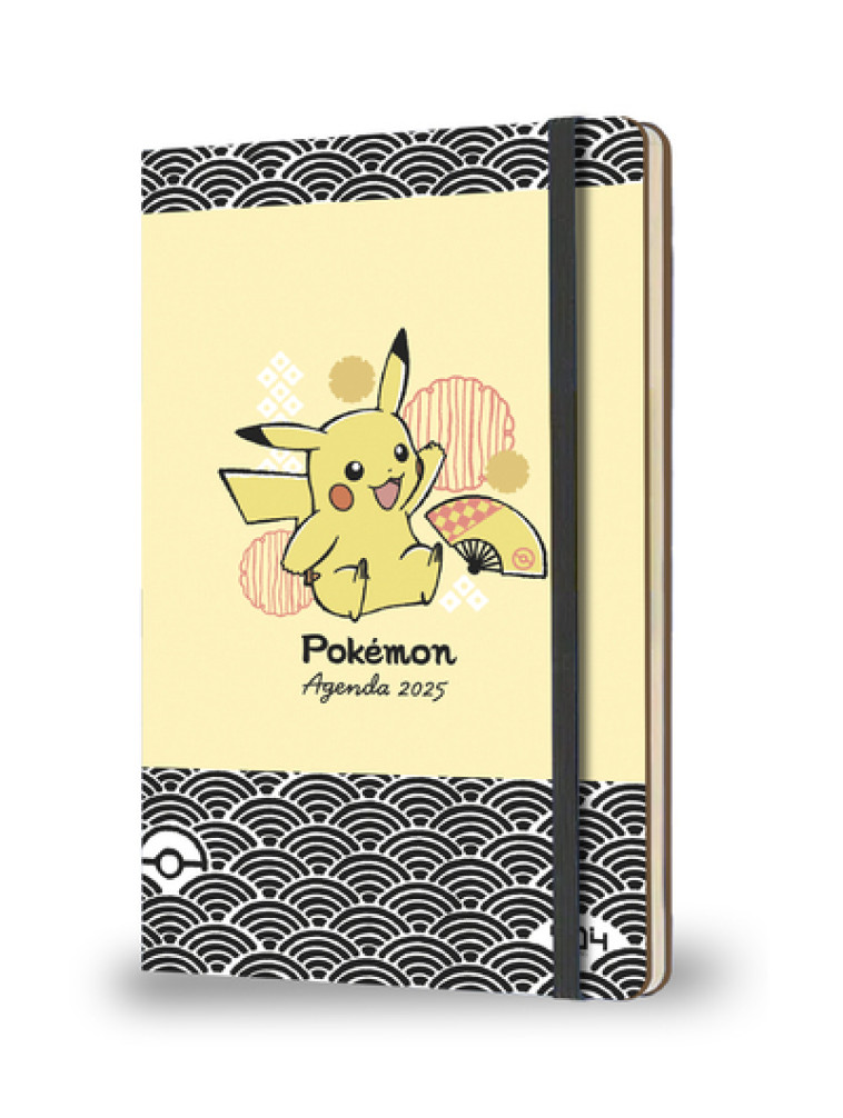 Agenda semainier Pokémon 2025 Pikachu - THE POKEMON COMPANY - 404 EDITIONS